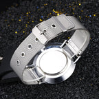 New Famous Silver Casual Geneva Quartz Watch Women Metal Mesh Stainless Steel Dress Watches For Gift Relogio Feminino Hot Clock