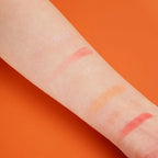 Pink Peach Blush Powder 3 In 1 Matte Blush  Low Saturation Soft Fog Blush Brightening Face Blusher Rouge Makeup Cheek Tint