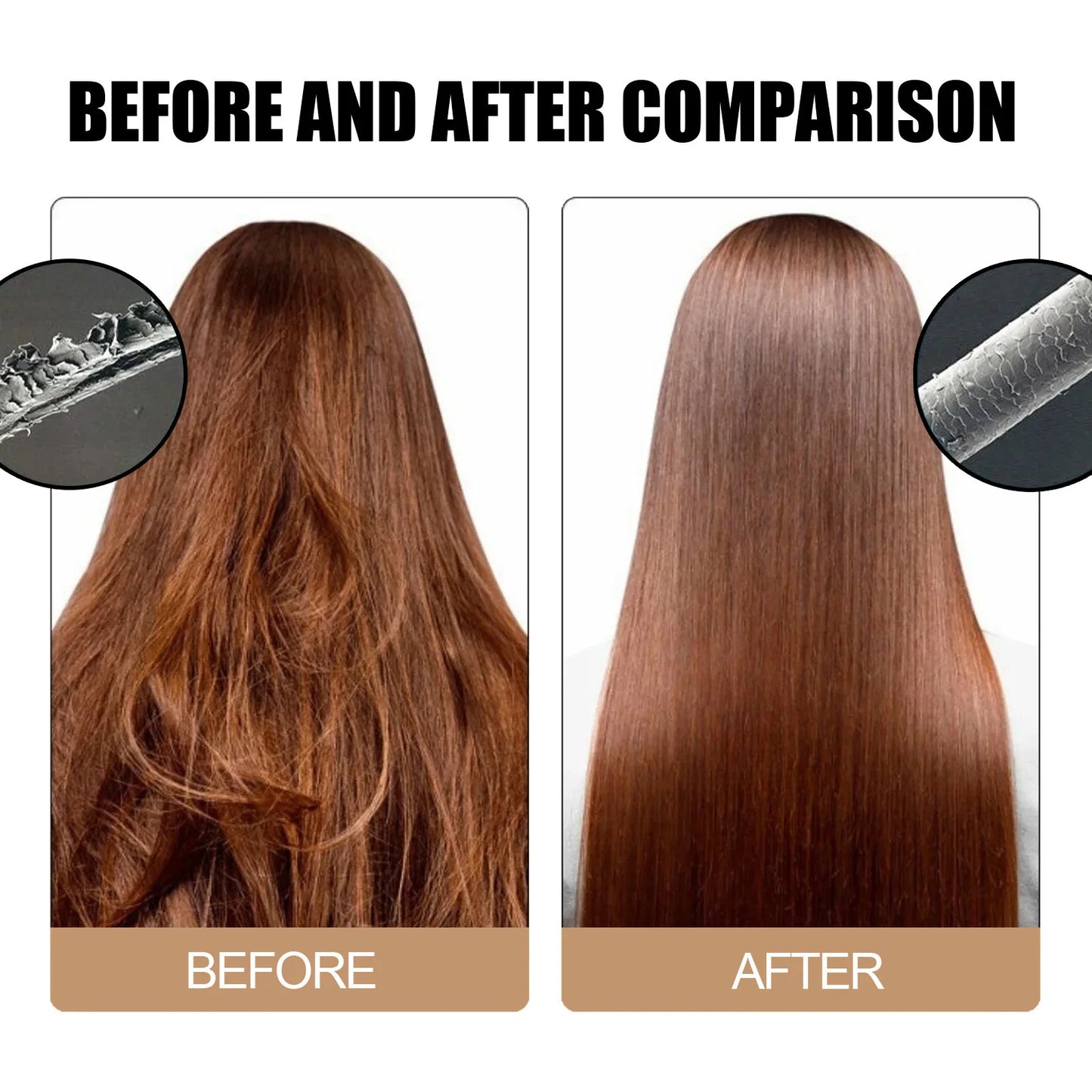 EELHOE Keratin Hair Mask Repairing Damaged Frizzy Hairs Straightening Treatment Nourishing Hair Soften Smoothing Care Product
