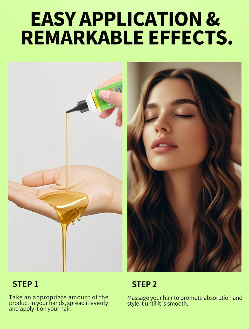 7 in 1 Hair Serum Oil Strengthen Root Smoothing Deep Nourishing Repair Frizzy Hair Product Hair Care Essence For Men Women 120ml