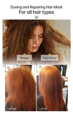 Magical Keratin Hair Mask 5 Seconds Fast Repairing Damaged Frizzy Hair Soft Smooth Shiny Deep Nourish Straighten Hair Scalp Care