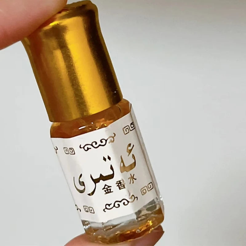 3ml Arabian Floral Perfume Natural Jasmine Rose Osmanthus Scent Eau De Toilette Unisex Fresh Longlasting Portable Roller Perfume
