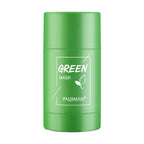 Green Tea Cleansing Stick Mask Face Clean Mask Shrink Pores Smoothing Skincare Moisturizing Deep Cleansing Mask Skin Care