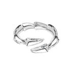 MASW Hip Hop Punk Style Finger Ring For Women Female Gifts Original Design Fashion Jewelry High Quality Metal Ring Hot Sale