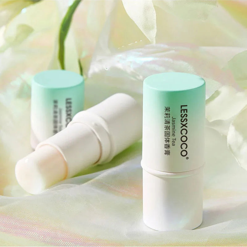 Solid Perfume, Portable Solid Balm, Long-Lasting Fragrances, Fresh and Elegant Female Solid Balm, Body Aroma Gifts for Women