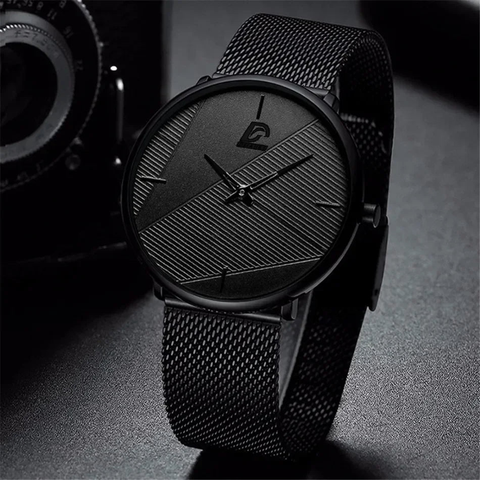 reloj hombre Watches Mens 2025 Minimalist Men's Fashion Ultra-thin Watch Simple Men Business Quartz Wristwatch relogio masculino