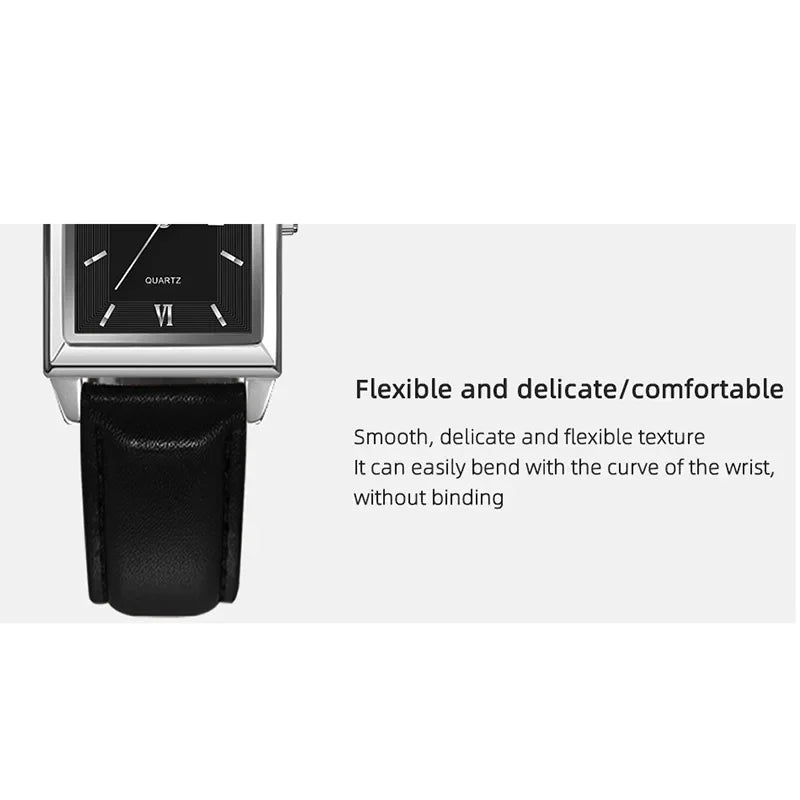 2023 Top Brand Luxury Watches for Men Fashion Quartz Wristwatch Square Gold Man Business Clock Mens Watches Relogio Masculino