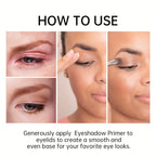 Long-lasting Eye Base, Makeup primer Long-lasting Cream eyeshadow primer, facial primer, full coverage waterproof concealer