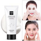 Amino Acid Facial Cleanser Oil Control Moisturizing Deep Cleansing Foam Face Wash Gentle Non-irritating Unisex Skin Care 60g