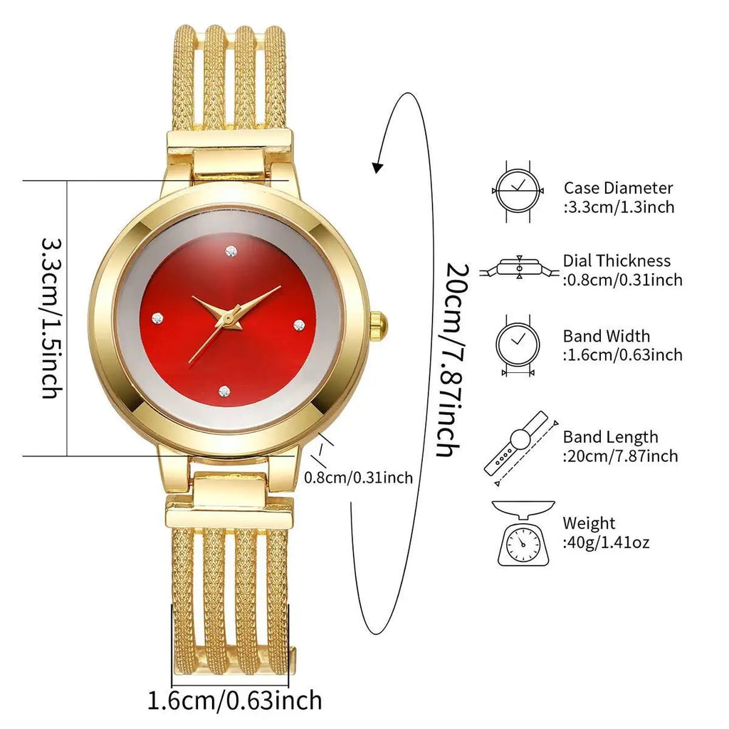 Luxury Women Watches Fashion Analog Quartz Wrist Watches Girls Clock Gift Reloj Mujer