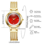 Luxury Women Watches Fashion Analog Quartz Wrist Watches Girls Clock Gift Reloj Mujer