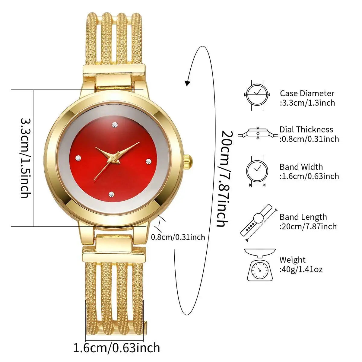 Luxury Women Watches Fashion Analog Quartz Wrist Watches Girls Clock Gift Reloj Mujer