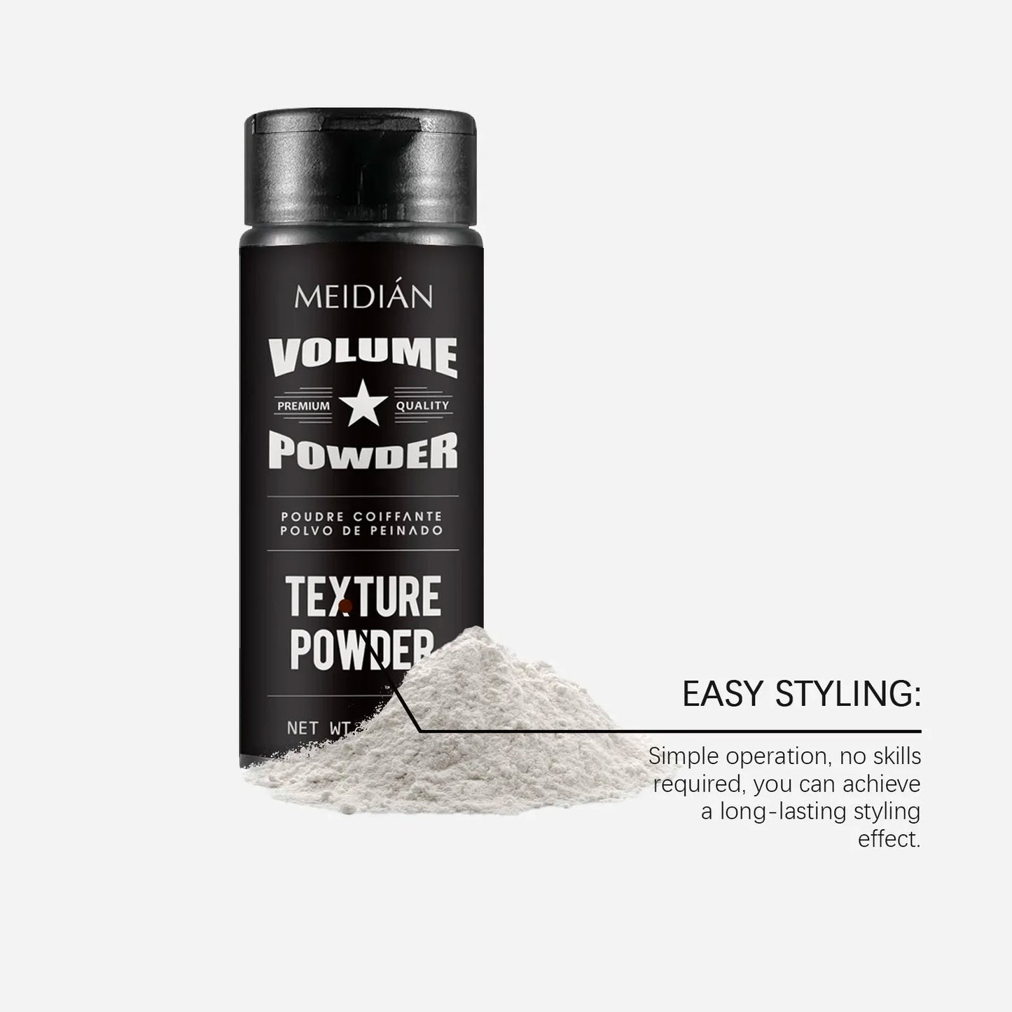 Volumizing Hair Styling Powder – Oil Control, Quick Set, DIY-Friendly,Long-Lasting Hold for Men & Women,Certified,Non-Irritating