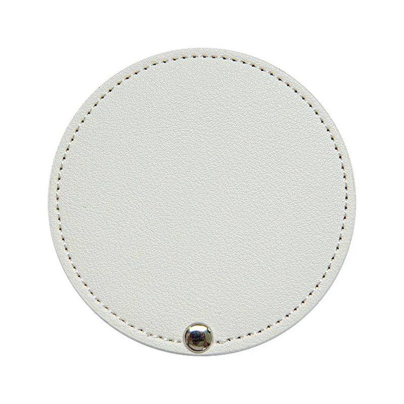 1PC Portable Mini Stainless Steel Unbreakable Makeup Pocket Mirror Cosmetic Mirror cute makeup hand pocket mirror