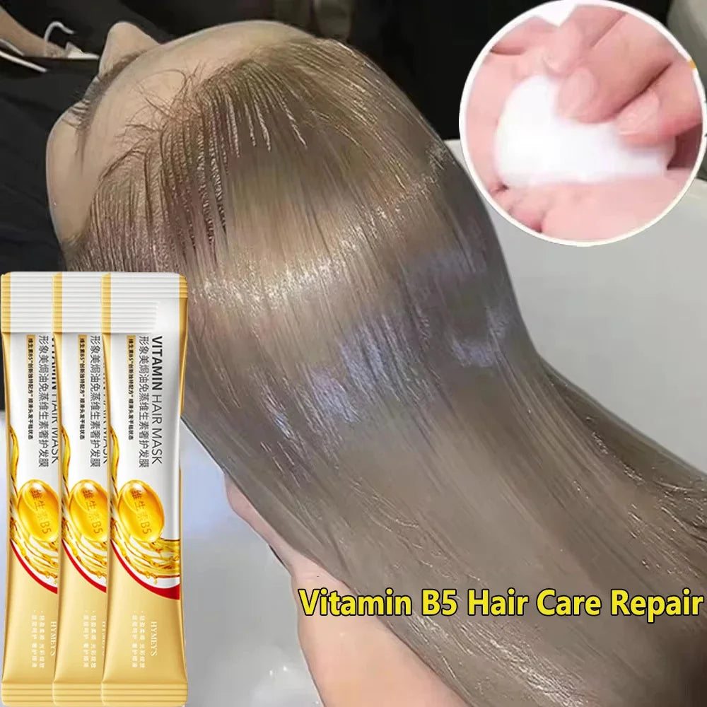 Magical Keratin Hair Mask 5 Seconds Repair Damaged Frizzy Hair Soft Smooth Shiny Vitamin Nutrition Moisturize Nourish Hair Care
