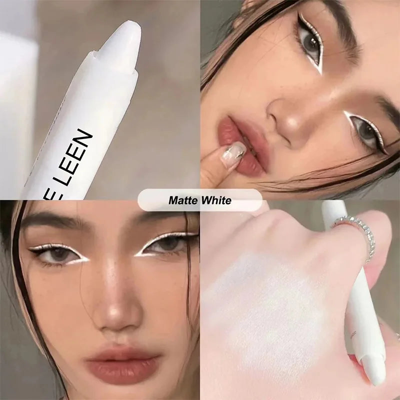 Brightening Flash Highlighter Eyeshadow Stick Pearl Matte White Eyeliner Pencil Eyes Head Waterproof Lying Silkworm Pen Cosmetic