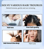 hair growth Serum Anti hair loss For seborrheic alopecia hereditary middle-aged Nourish Shiny Healthy hair Care essential oil