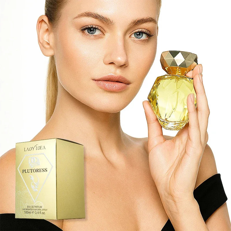 High-end Elegant Eau De Toilette Light Luxury Charm Golden Perfume Fresh Long-last Fruity Floral Fragrance Hot-sell Date Perfume