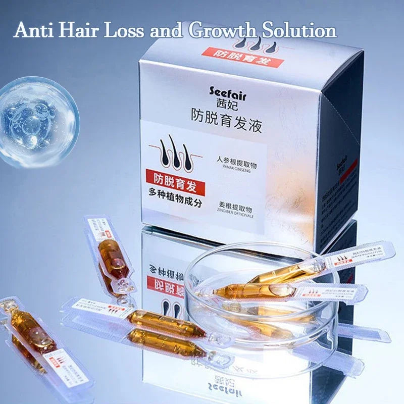 hair growth Serum Anti hair loss For seborrheic alopecia hereditary middle-aged Nourish Shiny Healthy hair Care essential oil