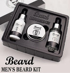 Men's Beard Kit Soft smooth And Easy To Take Care Of Natural Oils Brighten And Nourish Promote Growth Relieve Itching Of Beard