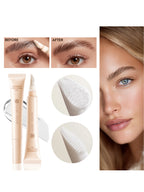Clear Eyebrow Gel – Lightweight, non-flaky formula with micro comb applicator for even coverage, natural texture, and perfect br