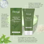 Green Tea Salicylic Acid Facial Cleanser Cleansing Pore Refining Hydrating Blackhead Removal Oil Control Non-Drying Face Wash