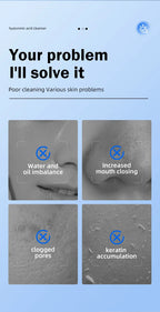 Hyaluronic Acid Facial Cleanser Moisturizing Oil Control Cleansing Face Wash Exfoliating Deep Remove Facial Cleanser Skin Care