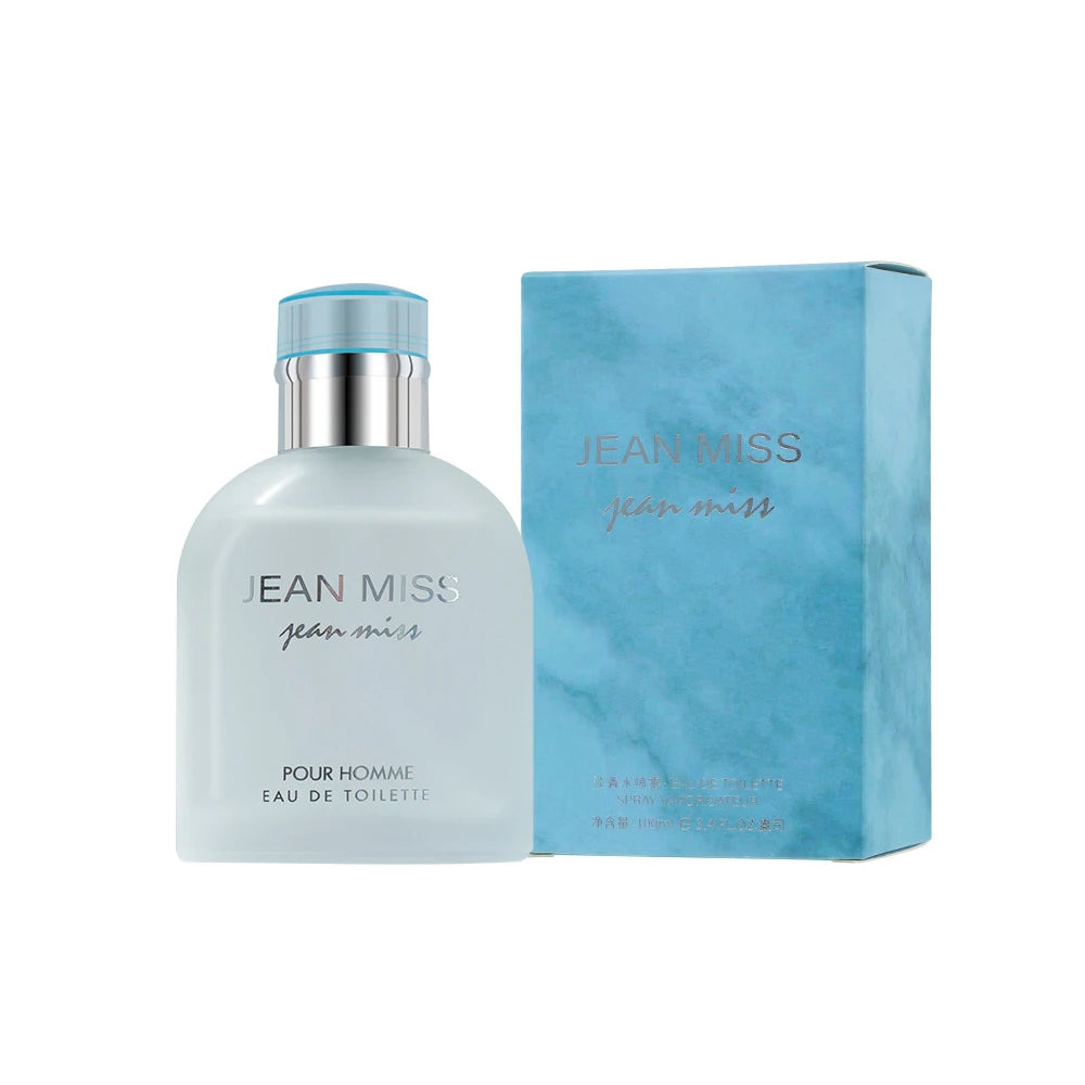 100ml Light Blue Eau De Parfum Pour Homme Lasting Orange Fougere Scent Spicy Woody Notes Charming Perfume for Men Dupes