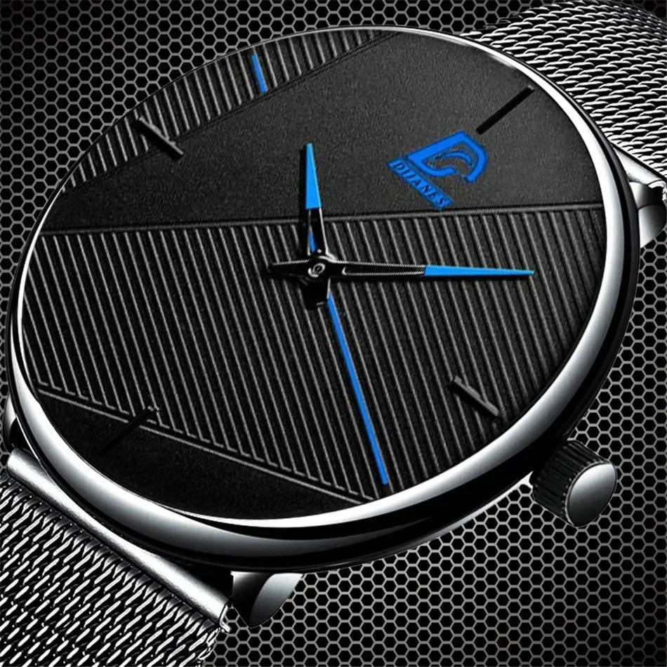 reloj hombre Watches Mens 2025 Minimalist Men's Fashion Ultra-thin Watch Simple Men Business Quartz Wristwatch relogio masculino