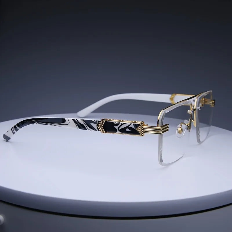 Fashion Rimless Sunglasses Men Populare Frameless Sun Glasses Male Classic Small Square Summer Traveling Shades