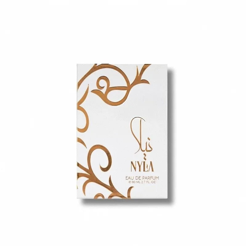 80ml Luxury Arabic Eau De Parfum Unisex Perfume Spray Iyat Nyla Long Lasting  Perfumes Arabian Oud Spray Fragrance for Woman