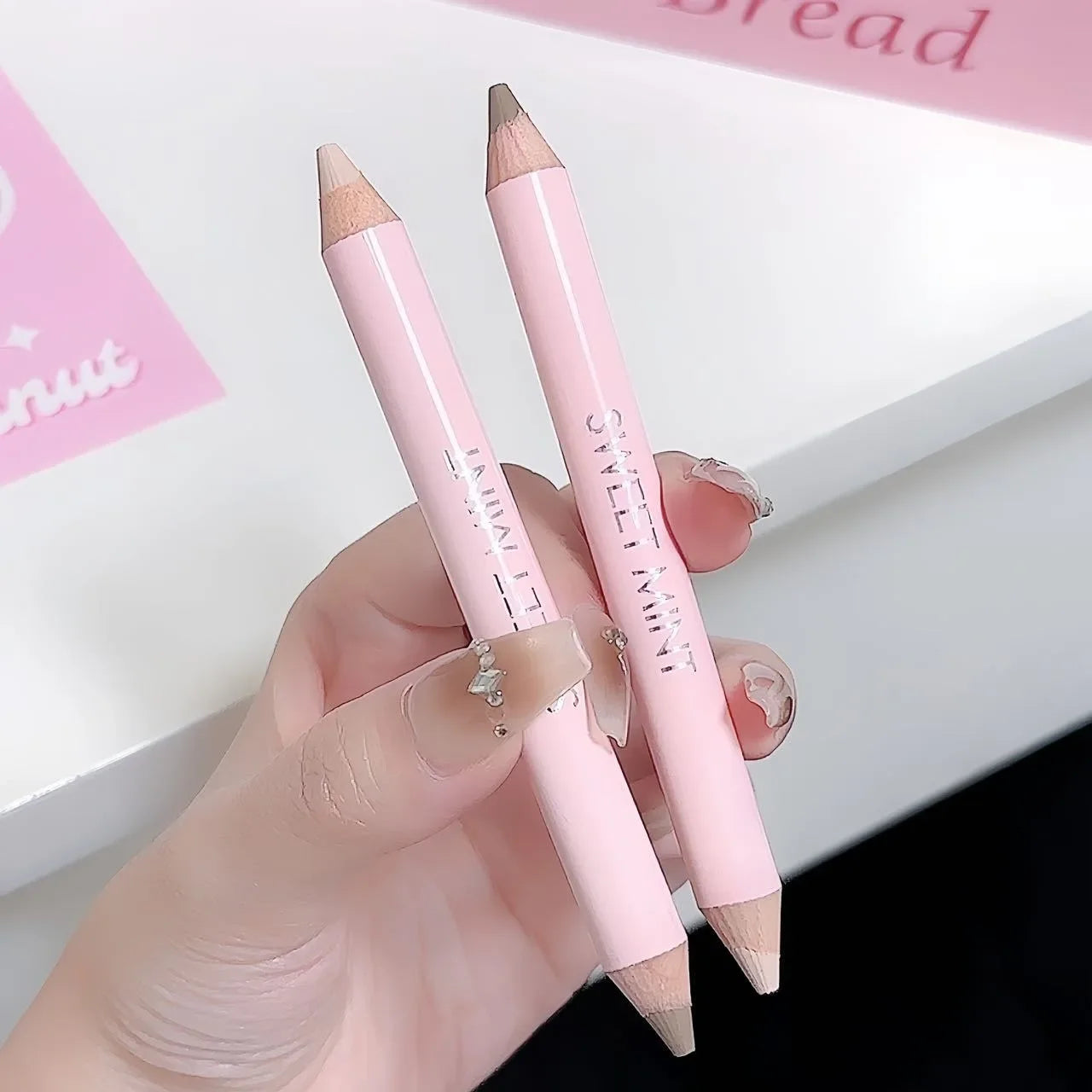 Natural 3D Contouring Pen Face Brightening Corrector Nose Shadow Sculpting Face Silkworm Highlighter Shading Stick Korean Makeup