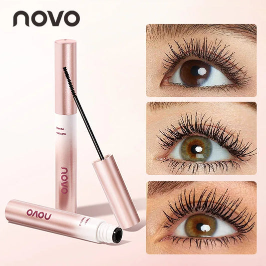 Long-Lasting Black Mascara, Thick, Curling, Waterproof, Quick-Drying, No Smudging,  Natural, Best For Christmas