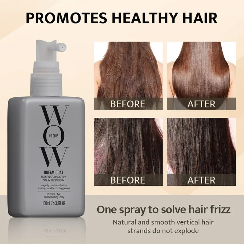 Super Soft Leave-In Conditioner Spray Hair Scalp Treatment Smoothing Straightening Shiny Repair Damaged Hair Care Hair Oil Spray