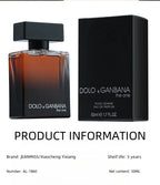 Hot Selling Brand Eau De Toilette for Men Fresh Romantic Fougere Scent Woody Notes 50ml Cologne Perfume Long Lasting Man Parfum