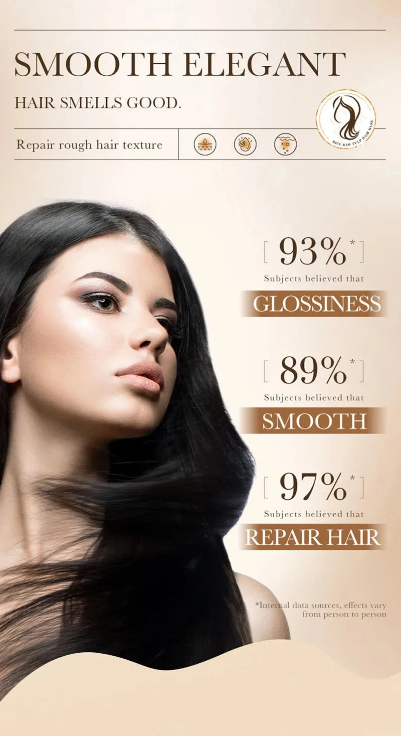 Hair Mask 5 Seconds Natural Repair Magical Hair Mask Prevent Dryness Split Ends Repair Damage Frizz Tangles Hair Conditioner