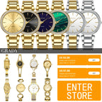 Luxury woman watch gold watch women luxe femme Gift for wife diamond watch quartz watches wristwatches for ladies