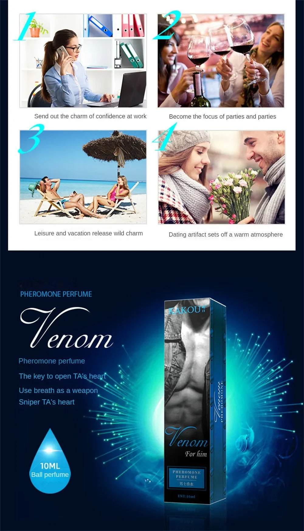 10ml Perfume Pheromone Pheromone For Men And Women Long Acting Perfume Oil Body Essential Oil Perfume Elastic Oil
