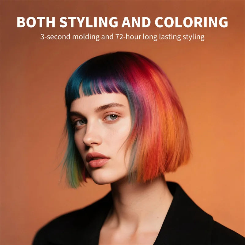 Hair Localized Staining 13 Color Temporary Diy Hair Colour Wax Easy To Wash One-Time Hair Dyed Mud Long Lasting Hair Color Cream