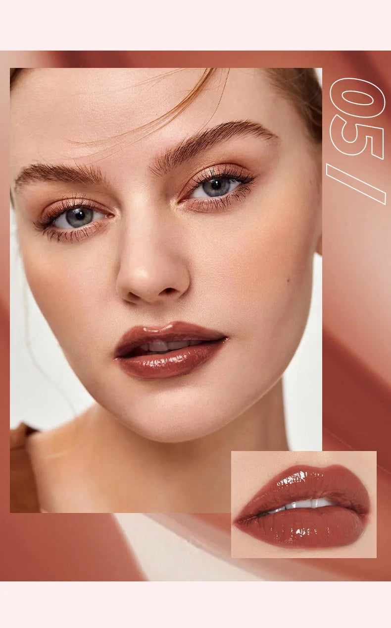 Glitter Liquid Lipstick, Shiny Finish, Smooth & Long-Lasting Waterproof Lip Oil, Gorgeous Lip Makeup Gift For Women