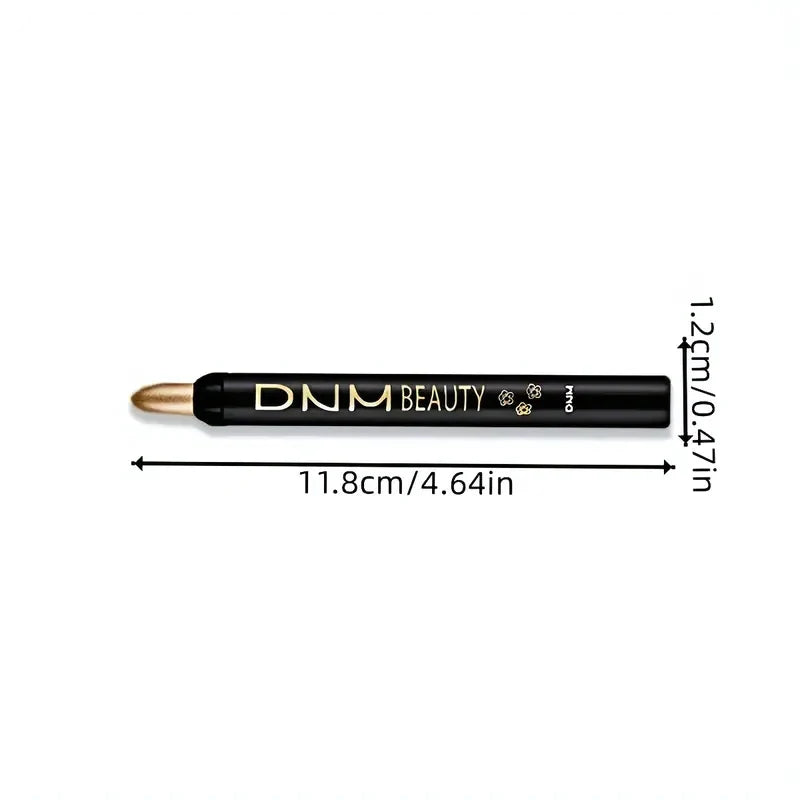 10pcs Pearlescent Eyeshadow Sticks High Pigmented Eyeshadow Pencil Glitter Waterproof Long-Lasting Eye Makeup Non-Smudged