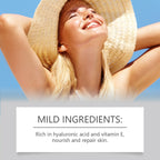 Hyaluronic Acid Sunscreen Anti Sun Solar UV Protection Mild Moisturizer Nourishing Hydrating Repair Outdoor Spf46 Sunblock Cream