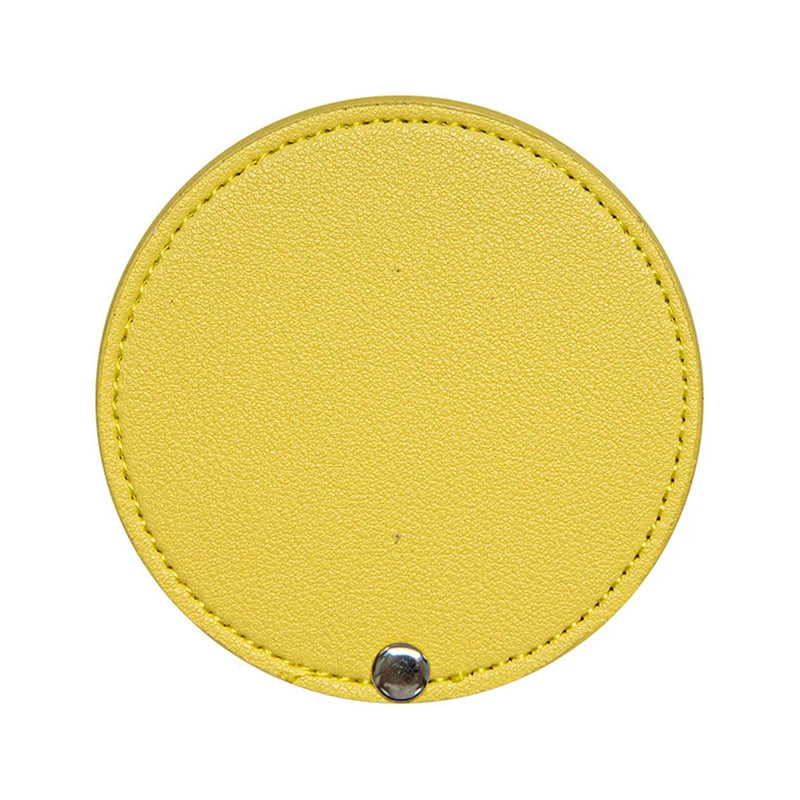 1PC Portable Mini Stainless Steel Unbreakable Makeup Pocket Mirror Cosmetic Mirror cute makeup hand pocket mirror