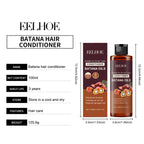 Batana Oil Shampoo Conditioner Set Oil Control Anti Dandruff Scalp Hair Treatment Split Ends Anti Frizz Hair Loss Hair Care Set