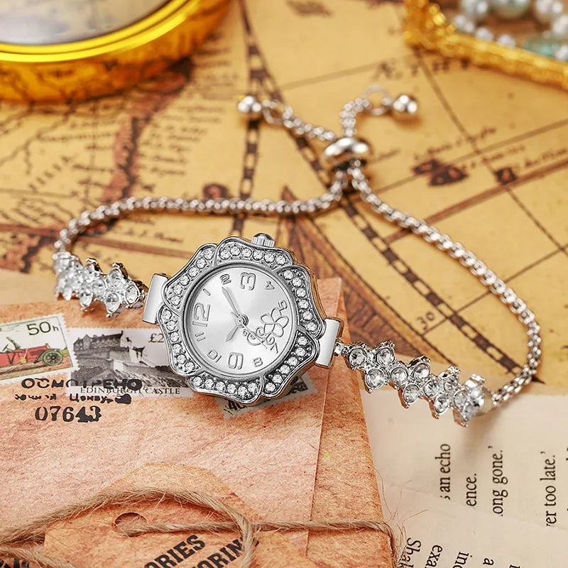 Luxury Women's Watches Elegant Luxury Gold Watch for Women Quartz Waterproof Wristwatches Ladies Relojes Para Mujer