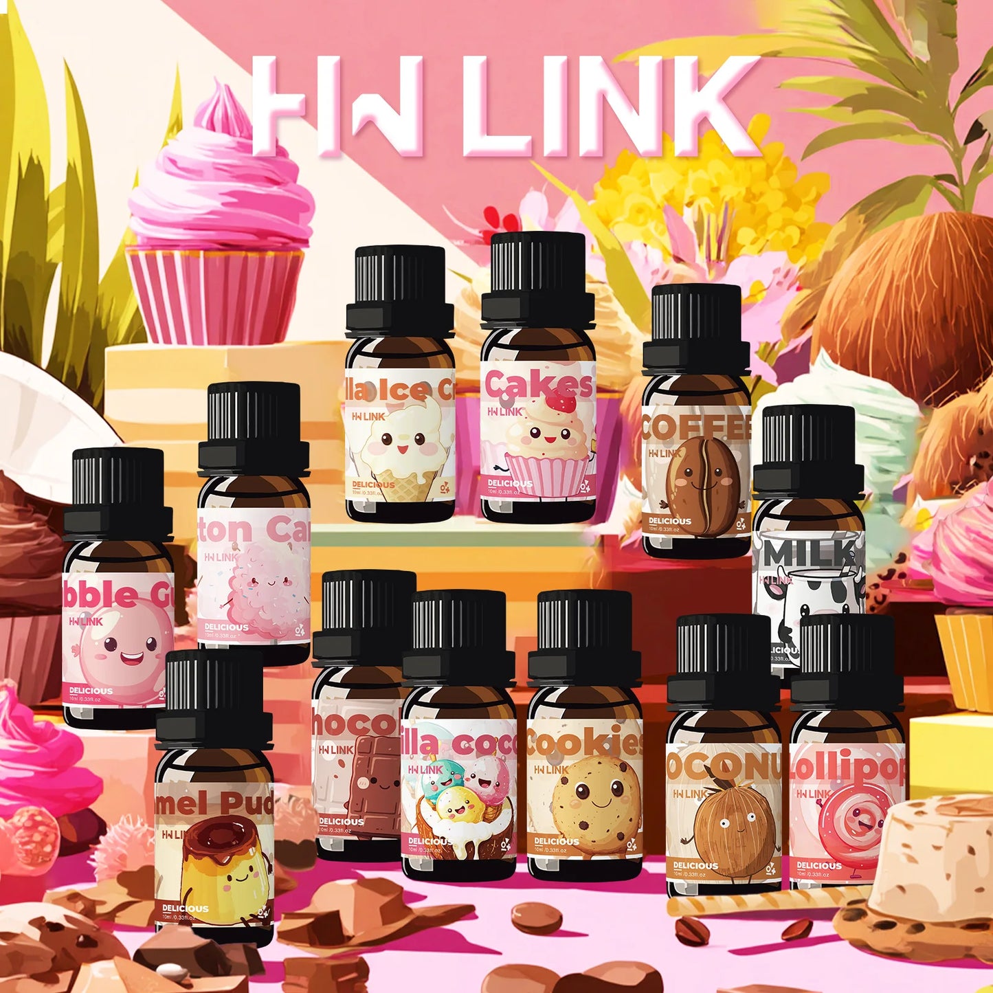 10ml Milk Essential Oils Milk Perfumes Skin Care Massage Body Oil Perfume Women Fragrance Oil For Candle,Soap Making,Humidifiers