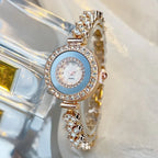 Luxury Rhinestone Women Watches Fashion Roma Dial Bracelet Wrist Watch Jewelry Relogio Feminino Relojs Para Mujer New 2025