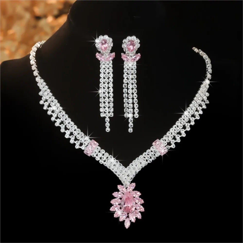 Women'S Fashion Accessories, Necklaces, Earrings, Jewelry Sets, Bridal Banquet Dress Sets, Chains And Accessories