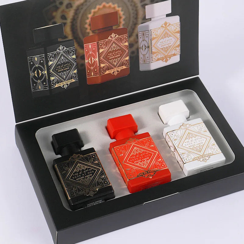 Perfume For Men Arabic Charming Fragrance Oud Badal Wood Long-lasting Perfume 50ml Amethyst Agarwood Glory Ebony Sublime Ebony