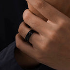 Skyrim Stainless Steel Ring for Men Women Black Minimalist Casual Finger Rings 2025 Couple Jewelry Wedding Gift for Lover